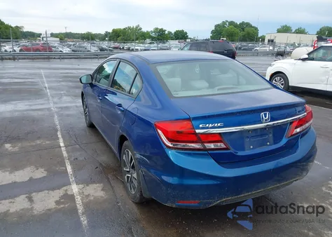 2014 Honda Civic Ex from USA, damaged, VIN 19XFB2F89EE207059